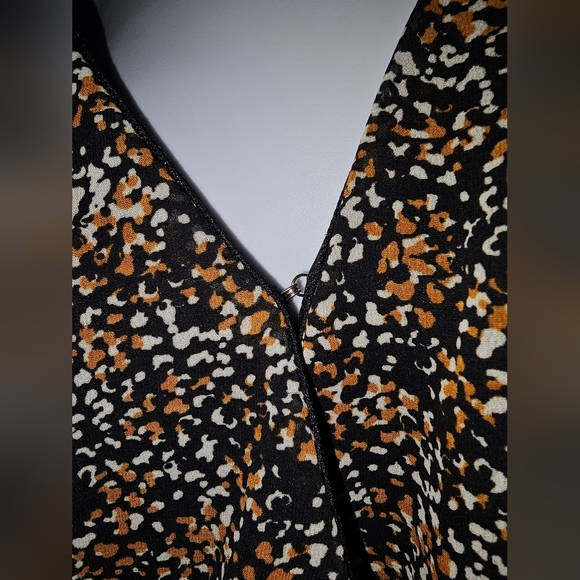 Wrap design blouse colorful - Picture 3 of 5